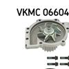 SKF Water Pump And Timing Belt Set VKMC 06604