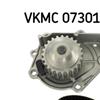 SKF Water Pump And Timing Belt Set VKMC 07301