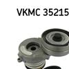 SKF Water Pump And Poly V Ribbed Belt Kit VKMC 35215-1