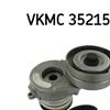 SKF Water Pump And Poly V Ribbed Belt Kit VKMC 35215-3