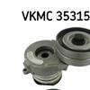 SKF Water Pump And Poly V Ribbed Belt Kit VKMC 35315-2