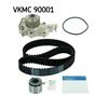 SKF Water Pump And Timing Belt Set VKMC 90001