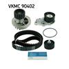 SKF Water Pump And Timing Belt Set VKMC 90402