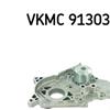 SKF Water Pump And Timing Belt Set VKMC 91303-2