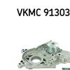 SKF Water Pump And Timing Belt Set VKMC 91303