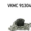 SKF Water Pump And Timing Belt Set VKMC 91304