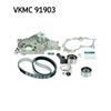 SKF Water Pump And Timing Belt Set VKMC 91903