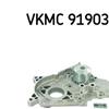 SKF Water Pump And Timing Belt Set VKMC 91903