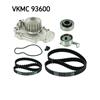 SKF Water Pump And Timing Belt Set VKMC 93600