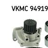 SKF Water Pump And Timing Belt Set VKMC 94919-1