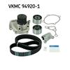 SKF Water Pump And Timing Belt Set VKMC 94920-1