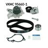 SKF Water Pump And Timing Belt Set VKMC 95660-1