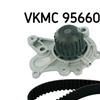 SKF Water Pump And Timing Belt Set VKMC 95660-1