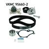 SKF Water Pump And Timing Belt Set VKMC 95660-2