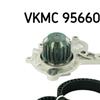 SKF Water Pump And Timing Belt Set VKMC 95660-3