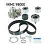 SKF Water Pump And Timing Belt Set VKMC 98000