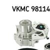 SKF Water Pump And Timing Belt Set VKMC 98114