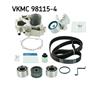 SKF Water Pump And Timing Belt Set VKMC 98115-4