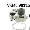 SKF Water Pump And Timing Belt Set VKMC 98115-4