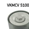 SKF Poly V Ribbed Belt Tensioner Pulley VKMCV 51003