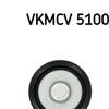 SKF Poly V Ribbed Belt Tensioner Pulley VKMCV 51007