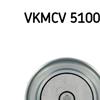 SKF Poly V Ribbed Belt Deflection Guide Pulley VKMCV 51009