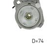 SKF Poly V Ribbed Belt Tensioner Pulley VKMCV 51013