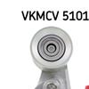 SKF Poly V Ribbed Belt Tensioner Pulley VKMCV 51019