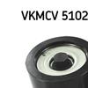 SKF Poly V Ribbed Belt Tensioner Pulley VKMCV 51021