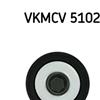 SKF Poly V Ribbed Belt Tensioner Pulley VKMCV 51026