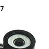 SKF Poly V Ribbed Belt Tensioner Pulley VKMCV 51027