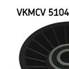 SKF Poly V Ribbed Belt Deflection Guide Pulley VKMCV 51041