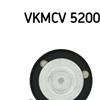 SKF Poly V Ribbed Belt Tensioner Pulley VKMCV 52001