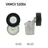 SKF Poly V Ribbed Belt Tensioner Pulley VKMCV 52004