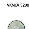 SKF Poly V Ribbed Belt Deflection Guide Pulley VKMCV 52005