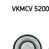 SKF Poly V Ribbed Belt Deflection Guide Pulley VKMCV 52007