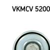 SKF Poly V Ribbed Belt Deflection Guide Pulley VKMCV 52008