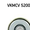 SKF Poly V Ribbed Belt Deflection Guide Pulley VKMCV 52009