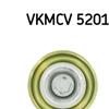 SKF Poly V Ribbed Belt Tensioner Pulley VKMCV 52011