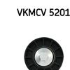 SKF Poly V Ribbed Belt Tensioner Pulley VKMCV 52013