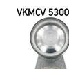 SKF Poly V Ribbed Belt Tensioner Pulley VKMCV 53001