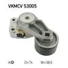 SKF Poly V Ribbed Belt Tensioner Pulley VKMCV 53005