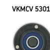 SKF Poly V Ribbed Belt Deflection Guide Pulley VKMCV 53013