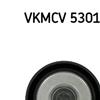 SKF Poly V Ribbed Belt Deflection Guide Pulley VKMCV 53016