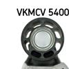 SKF Poly V Ribbed Belt Tensioner Pulley VKMCV 54001