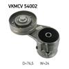 SKF Poly V Ribbed Belt Tensioner Pulley VKMCV 54002