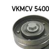 SKF Poly V Ribbed Belt Tensioner Pulley VKMCV 54002