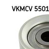 SKF Poly V Ribbed Belt Deflection Guide Pulley VKMCV 55011