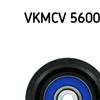 SKF Poly V Ribbed Belt Deflection Guide Pulley VKMCV 56008