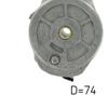 SKF Poly V Ribbed Belt Tensioner Pulley VKMCV 56009